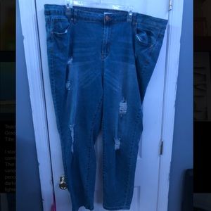 Plus size jeans